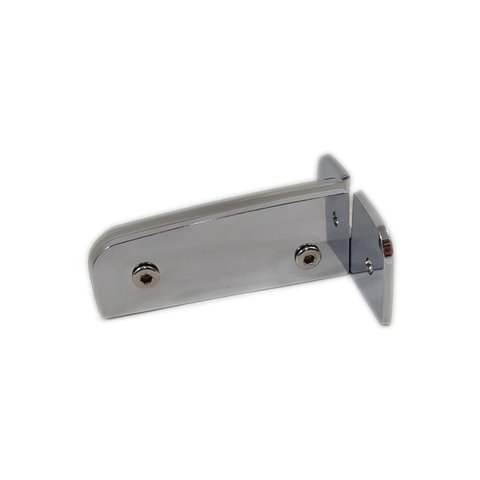 Suporte para bandeira com ponto de giro para dobradiça superior 1203 (facão) - Cromado