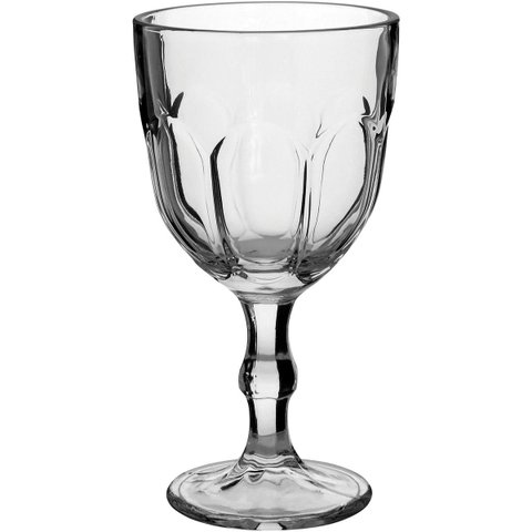 Kit 6TAÇA Gavin  Água 17x9x9cm 250ml Vidro Transparente