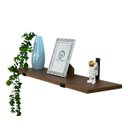 Ver imagem 1 de Prateleira Industrial 60x15 Madeira Mdf Louro Freijó Mão Francesa