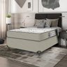 Base Casal + Colchão D33 One Face - Suede Bege - 3