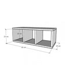 Ver imagem 3 de Nicho Quarto Branco E-nichos Nd07bhpqr