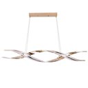 Ver imagem 1 de Lustre Luminaria Pendente Molecular Dna 76w Espiral Led Iluminaçao Sala Quarto