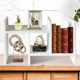 Nicho Organizador Livro Decorativo Escritório Quarto Porta Treco - 5
