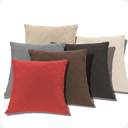 Ver imagem 4 de Kit 04 Capas de Almofadas Cor Cinza 45x45cm Tecido Fofinho e Macio com Zíper