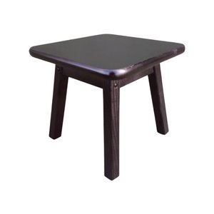 Mini Banco Over 30x30 Preto