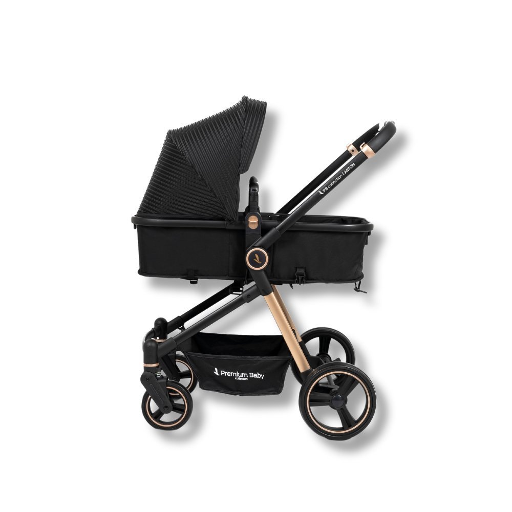 Carrinho de Bebe Aston + Bebe Conforto + Base Line Gold/preto - Joie - 2