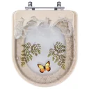 Ver imagem 1 de Assento Sanitário Decorada Etna Palha Para Louça Icasa