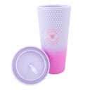 Ver imagem 3 de Copo C/ Canudo Texturizado 700ml Gamer Girl Degrade Uatt