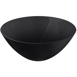 Kit 6 Tigelas Saladeiras para Servir Coza Essential Pretas 3,5l Bowls Pipoca Sobremesas Alimentos - 5