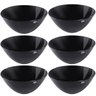 Kit 6 Tigelas Saladeiras para Servir Coza Essential Pretas 3,5l Bowls Pipoca Sobremesas Alimentos - 3