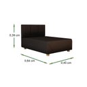 Ver imagem 3 de Cama Box Pet Para Cachorro E Gato 64X45X39:Preto