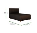 Ver imagem 3 de Cama Box Pet Para Cachorro E Gato 64X45X39:Preto