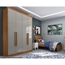 Ver imagem 1 de Guarda Roupa 4 Portas 2 Gavs Dinamarca Tcil Cinamomo