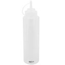 Ver imagem 4 de Kit 3 Bisnaga Flexível Transparente 800ml Bartender Licor Leite Condensado Xarope