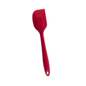 ESPÁTULA DE SILICONE DUPLO RETA PÃO DURO - OIKOS