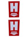 Ver imagem 1 de Kit 2 Placa de Sinalização Hidrante 20 X 30 Cm Vermelha