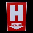 Ver imagem 3 de Kit 2 Placa de Sinalização Hidrante 20 X 30 Cm Vermelha