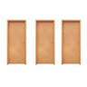 Kit com 3 Portas de Madeira 210x80cm Espessura 3,5cm Mso Eucatex - 1