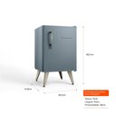 Ver imagem 4 de Frigobar Brastemp Retrô 76 Litros Blue Zircon - Bra08hw 110v