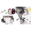 Ver imagem 3 de Máquina Costura Industrial Overlock com Aparelho para Gola Ssq90-d3-st-es-rtf 220v - Sun Special