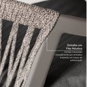 Ver mais imagens de Conjunto Jardim e Varanda 1 Mesa Bistrô 3 Banquetas Refúgio CabeCasa MadeiraOriginals Cinza/Champagne/Mesclado