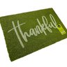 Capacho de Fibra de Coco Pvc Pintado Thankful Verde 40cm X 60cm - 3