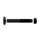 Ver imagem 1 de Tubo de Ligacao Ajustavel Vaso Sanitario Preto 260mm Blukit