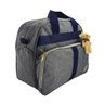 Kit Bolsa Maternidade 04 peças C/Mochila Cinza/Marinho - 2