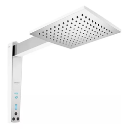 Chuveiro Digital Acqua Century 7500w 220v 220/7500 - Lorenzetti Branco e Cromado - 1