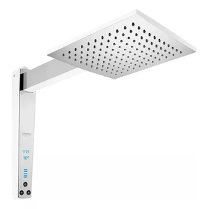 Chuveiro Digital Acqua Century 7500w 220v 220/7500 - Lorenzetti Branco e Cromado