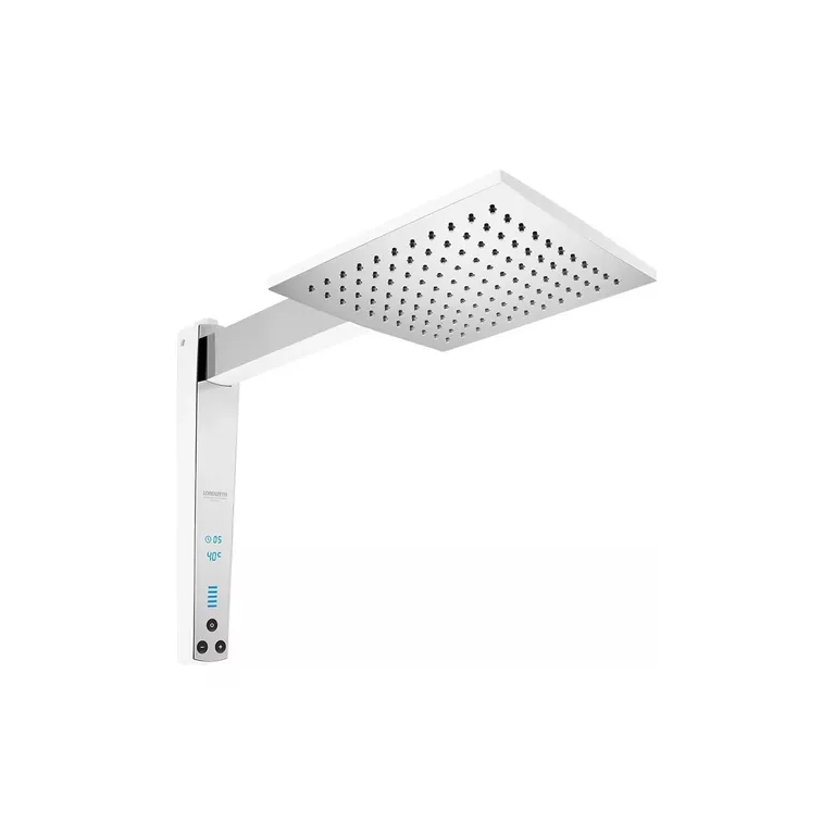 Chuveiro Digital Acqua Century 7500w 220v 220/7500 - Lorenzetti Branco e Cromado