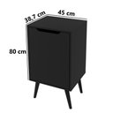 Ver imagem 3 de Gabinete para Banheiro Bn3641 Tecnomobili Preto