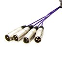 Ver imagem 2 de Multicabos com Conectores Xlr 4 Vias Santo Ângelo 17 Metros