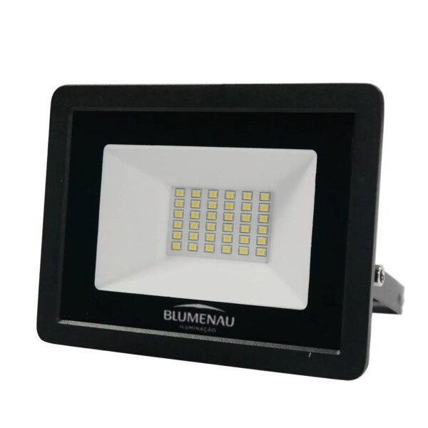 Kit Refletor Led 30w 3000k Luz Amarela 2680 Lumens Blumenau - 1