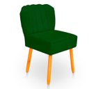 Ver imagem 4 de Kit Cadeira Pétala para Sala de Jantar Confortável e Reforçada Suede
