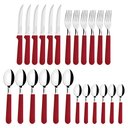 Ver imagem 1 de Fraqueiro 24 Peças Tramontina Inox e Cabo de Polipropileno Tulum