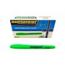 Caixa Caneta Marca Texto Masterprint - 12 Unidades Verde - 1