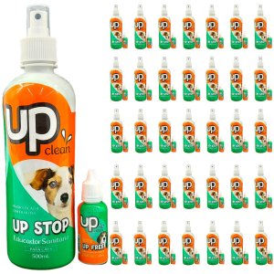 Kit 48x Educador Sanitário Pet Xixi Pode e Xixi Não Pode cães 500ml