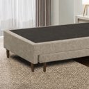 Ver imagem 2 de Base Cama Box Solteiro com Cama Auxiliar 0,88 Laura Vilajo: Suede Crush Cappucino
