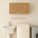 Ver imagem 2 de Armário Aéreo Porta Basculante 70 Cm Amadeirado Rafaro