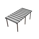 Ver imagem 1 de Kit Policarbonato Branco 6mm 6,00m x 3,00m - Perfis Naturais