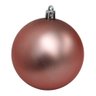 Bolinha de Natal Mix de Modelos C- 6 Peças 8cm- Rose Gold - Chibrali - 2