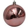 Bolinha de Natal Mix de Modelos C- 6 Peças 8cm- Rose Gold - Chibrali - 3