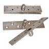Kit 2 Dobradiças Pino Pivotante Aço Inox Porta Giratória 360°-150x25mm Facil Negocio Importadora 2do - 6