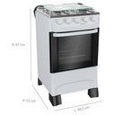 Ver imagem 3 de Fogão MFI4BA 4BCS 610000810 Mueller