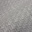 Ver imagem 4 de Papel de Parede Texturizado Chevron Cinza Vinilico Lavável+ Cola para Aplicação 4036