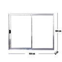 Ver imagem 3 de Janela Vitrô de Alumínio 2 Folhas 100 X 150cm Linha Modular