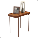 Ver imagem 3 de Mesa Lateral para Sala Paris Nature Cobre