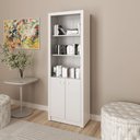 Ver mais imagens de Kit 3 Armários Multiuso de Escritório com 6 Portas Branco