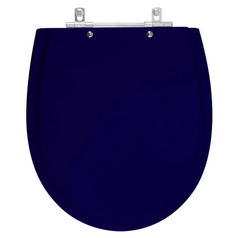 Assento Sanitário Laqueado Polo Azul para vaso Hervy